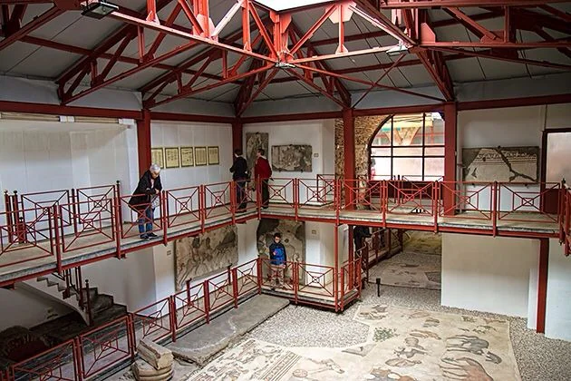 The Great Palace Mosaics Museum in Istanbul