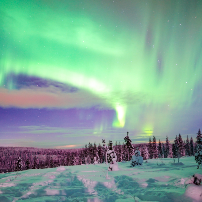Bắc Cực Quang ở Phần Lan: Trải Nghiệm Ngắm Đêm Ánh Sáng Bí Ẩn