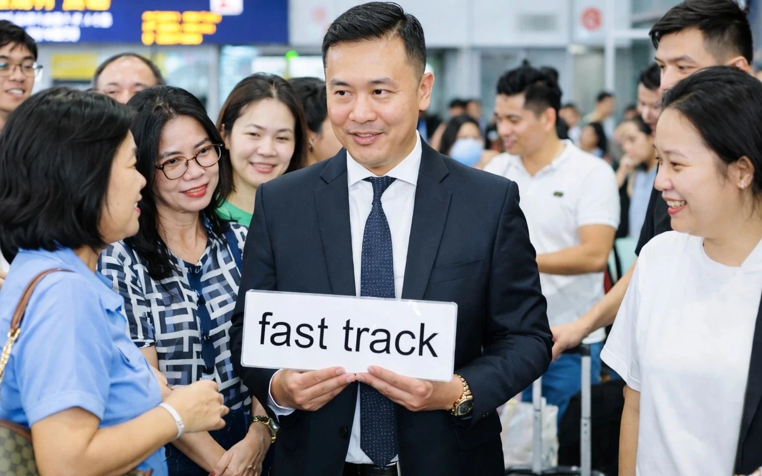 Dịch vụ đón tiễn - Fast Track sân bay: Giải pháp đi nhanh, không chờ đợi